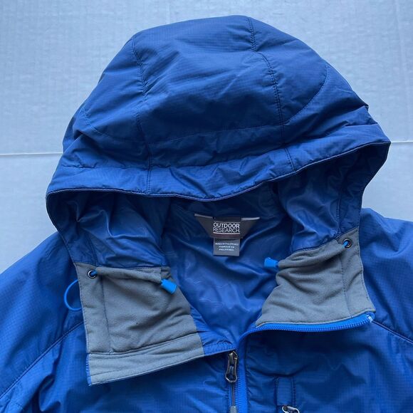 Outdoor Research Primaloft Insulated Windstopper Hooded Havoc Jacket Mens XL - Picture 4 of 16